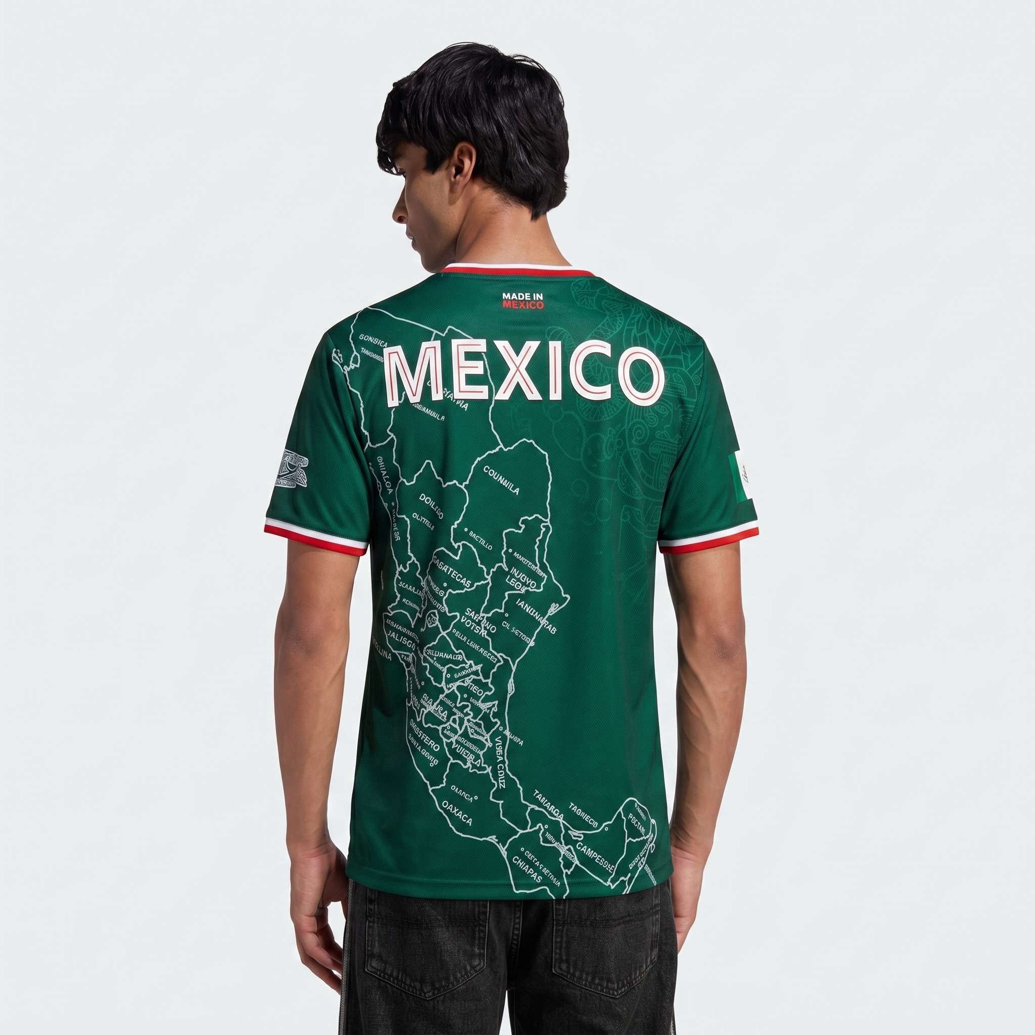 2026 Mexico Map Jersey